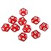 Pack of 10pcs Red Twelve Sided D12 Dice Playing D&D Warhammer RPG Board Game Favours