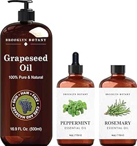grapeseed and rosemary oil