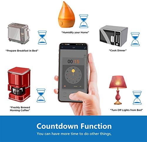 Smart WiFi Lichtschalter Drahtloser Relaisschalter Kanal Tuya Modul App Fernbedienung Timer fr die Hausautomation Kompatibel mit Alexa Google Home Support IOS Android