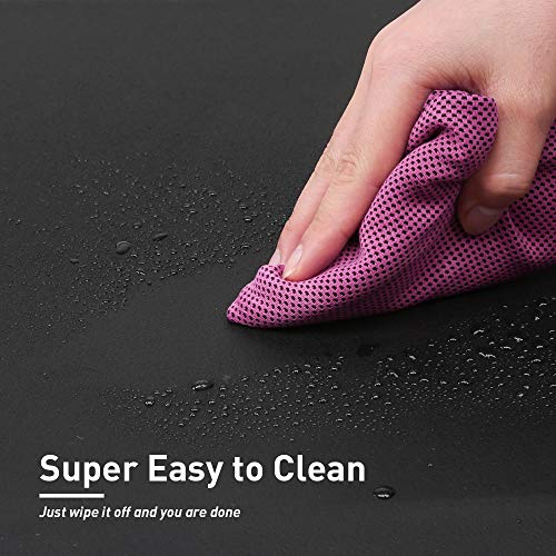 SHINEURI Comfort Mat, Anti Fatigue Mat to Reduce Back Pain Stain Resistance No - Slip Standing Mats with 3/4 inch Thick Ergo - foam Core, Suit for Kitchen, Office and Garage 20 x 32 x 3/4 inch - Black - Thumbnail 5