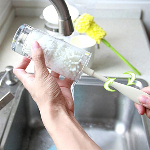 Yamalans Bottle Glass Cup Soft Foam Cleaning Brush Kitchen Washing Scrubber Tools
