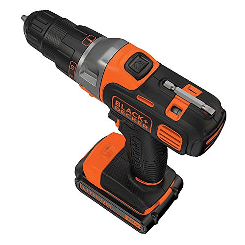 Black+Decker Akku-Multifunktionsgerät MT218KB – 18V Akkubohrer mit 2 Akkus – Geeignet zum Bohren, Sägen und Schleifen… – Bild 4