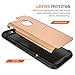 iPhone 8 Case, Trianium Protanium Apple iPhone 8 Case (2017) with Heavy Duty Protection / Shock Absorption / Dual Layer TPU + Rigid Back Armor / Scratch Resistant / Reinforced Corner Frame - Gold
