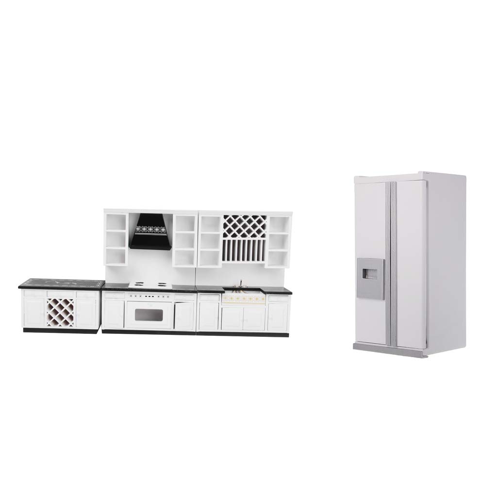 Amazon.es: Sharplace Conjunto de Muebles de Cocina Gabinete ...