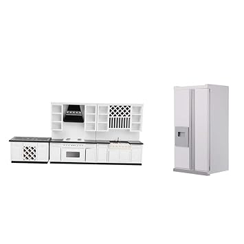 Amazon.es: Sharplace Conjunto de Muebles de Cocina Gabinete ...