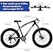 Outroad Fat Tire Mountain Bike Snow Bike 26 inch 21 Speed 700CC Grass Sand Bicycle Blackthumb 1