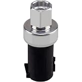 FANLIDE Air Conditioner Pressure Switch - A/C Pressure Transducer Sensor Switch Compatible with Ford F150 Expedition Escape Focus Fiesta Lincoln Replace# 6F9Z-19D594-AA 6F93-19D594-AA YH1704