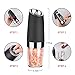 AUYI Electric Salt and Pepper Grinder Set - Automatic Operation, Adjustable Coarseness, 6 AAA Batteries Powered (Not Include), Pack of 2