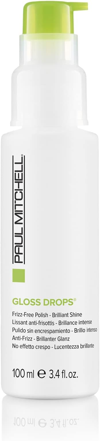 Paul Mitchell Gloss Drops 100ml Hair Frizz Control Shine Serum Smooth Silky