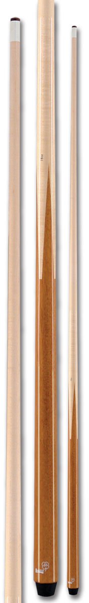 McDermott Lucky LH18 Billiards One Piece Maple House Bar Pool Cue Stick - 18 oz