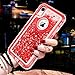 JAKPAK Case for iPhone XR Case Glitter Bling Sparkle for Girls Woman iPhone XR Case Heavy Duty Shockproof Full Body Protective Shell Hard PC Bumper and TPU Back Cover for iPhone XR 10R Red