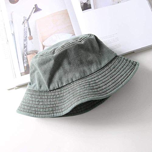 NIUASH Fischerhüte Washed Denim Bucket Hat Männer Frauen Baumwolle Angeln Jagdmütze Faltbare Outdoor Strand Fischer Hüte… – Bild 5