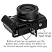 Fotodiox Pro, All Metal Black Camera Hand Grip for Canon EOS M (EF-M) Mirrorless Digital Camera with Battery Access
