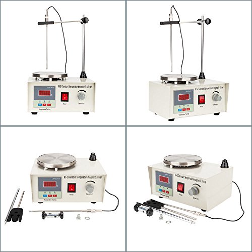 New Magnetic Stirrer Hotplate Digital Magnetic Mixer Heating Control 110V 50HZ