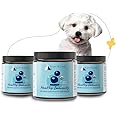 kin+kind Dog Supplement Powder - Supplement for Dogs & Cats for Healthy Immunity - Bladder Support - Natural Formula with Organic Cranberry, Blueberry and Coconut - Made in USA (Triple Large 8oz)