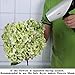 Luyue 5 Big Heads Artificial Silk Hydrangea Bouquet Fake Flowers Arrangement Home Wedding Decor (Green)