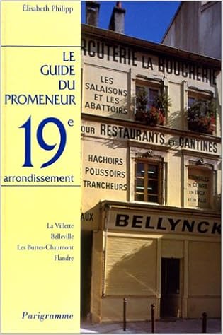 Amazonfr Guide Du Promeneur 19e Arrondissement Guide - 