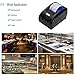 Aibecy HOIN Portable 58mm Thermal Receipt Printer with BT & USB Interface High Speed Bill Ticket Clear Printing Compatible with ESC/POS Commands Set Support for Windows//Linux/Android/iOSthumb 1