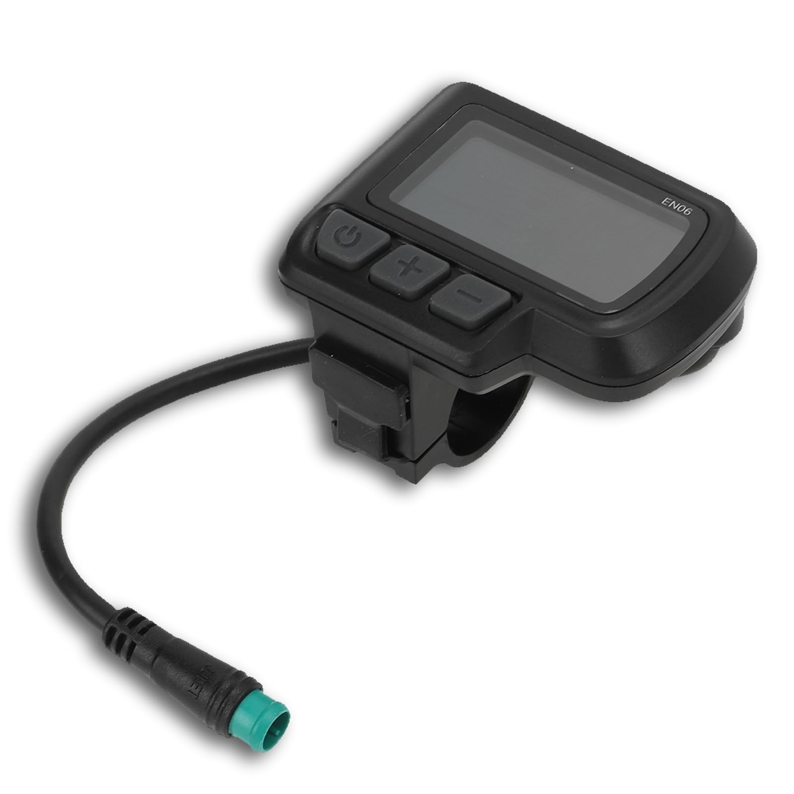 Photo 1 of 24V 36V 48V Electric Cycle EN06 LCD Display, EN06 LCD Display Meter with USB Interface Speed Control Panel for 22.2mm/ 0.87in Handlebars