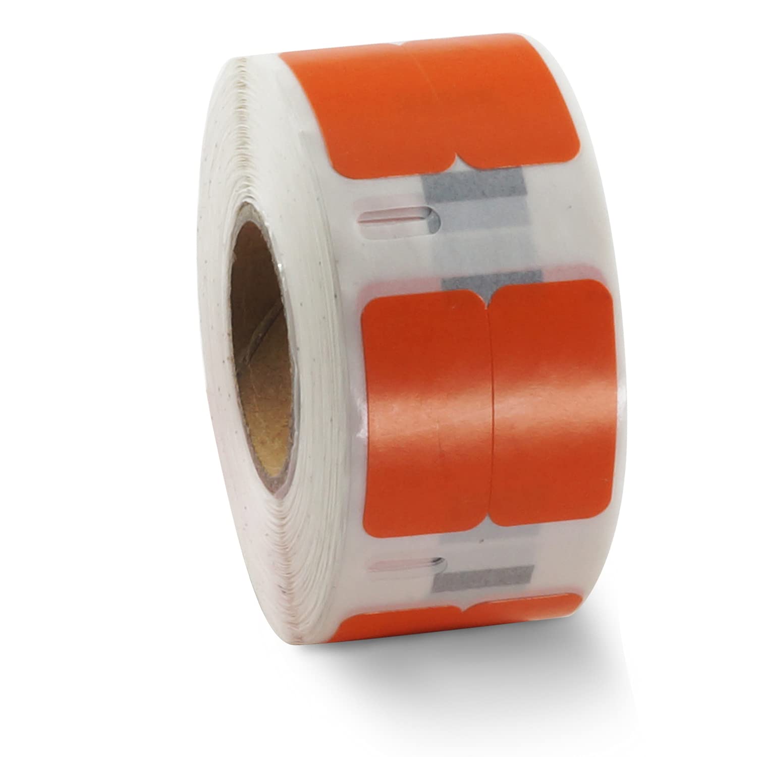 BETCKEY - 2 Rolls Orange Small Multi-Purpose Labels Compatible with DYMO 11353(S0722530), 13mm x 25mm, 2000 Colored Labels Compatible with DYMO LabelWriter 450, 4XL, NOT Fit 550 or 5XL