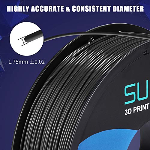 SUNLU-ABS-Filament-175mm-for-FDM-3D-Printer-1KG22LBS-ABS-3D-Filament-Accuracy-002-mm-Black