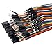 Kalevel 120pcs Breadboards Jumper Wires Male to Female Jumper Wires Male to Male Jumper Wires Female to Female Jumper Wires Kit Long Ribbon Cable 20cm (m-m, f-f, m-f)