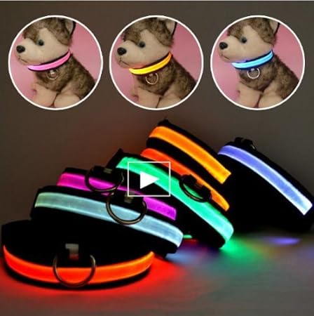 luminous cat collar