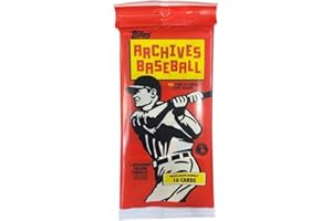 2024 Topps Archives Baseball Fat Pack, 16 Cards