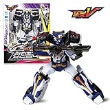 Tobot V Captain Police Korean Animation Transforming Robot Car Toy Action Figure