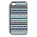 Blue Tribal Pattern Floral Snap On Case Cover for Apple iPhone 4 iPhone 4s New