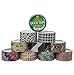 10 Rolls Bulk Lot Colored Duck Duct Tape Pack Print Patterns DIY Arts Crafts Projects 100yds Hobby
