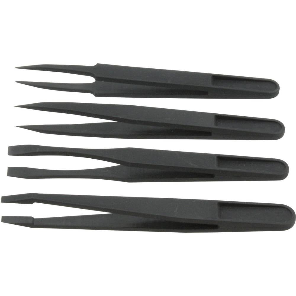 Donau Elektronik Antistatic tweezer Set 4 pcs.