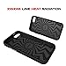 MoboZx iPhone 5S Case, iPhone SE Case, [Premium Texture] Dual-Layer [Rugged PC + Flexible TPU] Slim Protective Grippery Heavy-Duty Scratch-Resistant Shockproof Bumper for Apple iPhone SE/5/5S (Black)