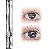 Iron Wand Mascara, 2026 New Length Curl Waterproof Quick-Drying Mascara, Waterproof Sweatproof Lengthening Curling Long Lasting Smudge Proof Tubing Mascara for Natural Lengthening (Black)
