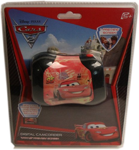 Sakar Disney 39006-RS Cars Camcorder with 1.5-Inch LCD Screen (Red)