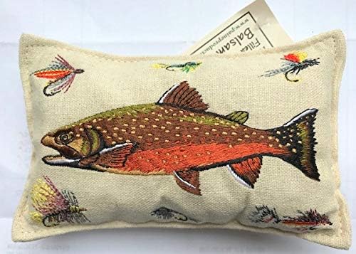 Amazon Com Paine S Balsam Fir Pillow 3 5 X 5 5 Trout
