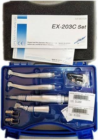 Hand Instrument EX-203C Set Wrench Type 2 Hole Kit Air Motor by NSKK USdenta