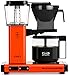 Technivorm Moccamaster 59652 KBG, 10-Cup Coffee Maker, 40 oz, Orange
