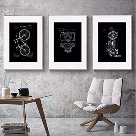 Mur De Cadres Photos Noir Et Blanc Mur Photo Posters Noir Et Blanc Avec Cadres Noirs Inspiration Decoration Murale Posterstore Fr