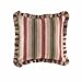 Waverly Laurel Springs Modern Striped Square Decorative Euro Sham Pillow Case, 26