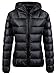 Wantdo Women's Quilted Down Jacket Lightweight Puffer Jacket Hooded Short Winter Coat