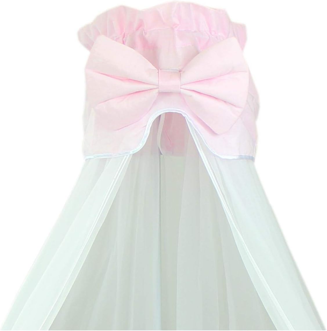 Doseles Rosa c 170x240 cm TupTam Dosel Transparente con Lazo para Cama