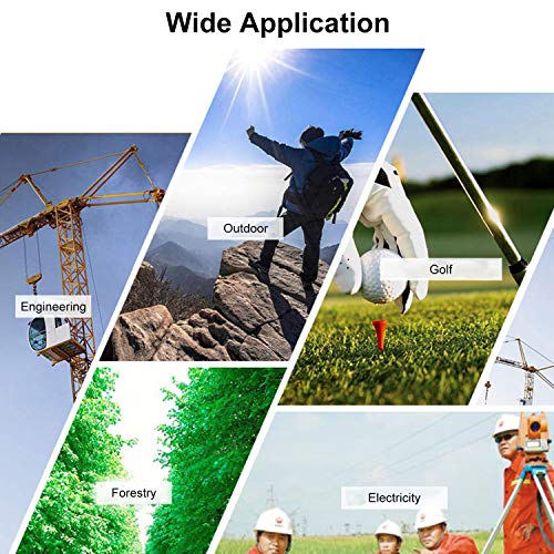 NORM 600m Laser Rangefinder Range Finder Telescope Handheld Distance Meter Speed Measuring Tape Mini Golf Hunting Outdoor