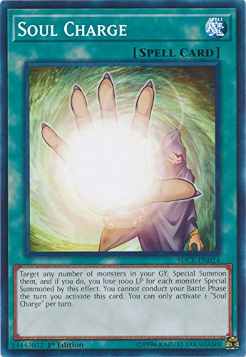 Soul Charge - SDCL-EN024 - Common - 1st Edition - Structure Deck: Cyberse Link (1st Edition)