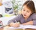 Electric Pencil Sharpener, Colored Pencil Sharpener with Dual Hole, Battery Operated Pencil Sharpener Ideal for Colored Pencils, Eyebrow Pencils-Safety Pencil Cutter for Kids Artists Students