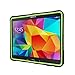 Galaxy Tab 4 10.1 Case, Kuteck® Samsung Galaxy Tab 4 10.1 Tablet SM-T530 T531 T535 Case - High Impact Resistant Full-body Protection Hybrid Armor Defender Case Convertible Built in Stand for Samsung Galaxy Tab 4 10.0 with 1 Stylus (Neon Green / Black)