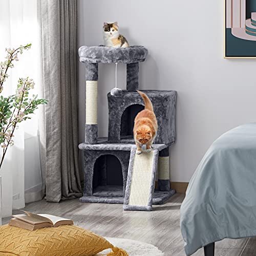 Yaheetech 36in Cat Tree Cat Tower Cat Condo Play House Climber Stand