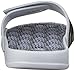 adidas Men's Adissage 2.0 Slides Sandal, White/Black/White, 5