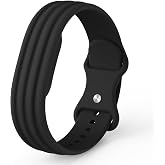 OHOTLOVE Silicone Sport Band Compatible with Google Fitbit Air Band, Soft Waterproof Replacement Wrist Strap for Fitbit Air Accessories Women Men