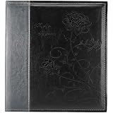 Artmag Photo Picutre Album 4x6 500 Photos, Extra Large Capacity Leather Cover Wedding Family Photo Albums Holds 500 Horizontal and Vertical 4x6 Photos with White Pages(Black)